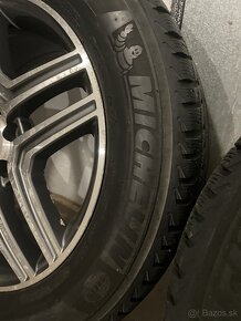 Predám elektróny na zimných gumách Michelin 255/55R18 - 5