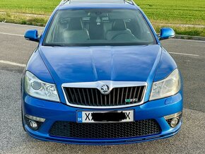 ŠKODA OCTAVIA 2 RS DSG 2,0 tdi 125 kw Race Blue WEBASTO - 5