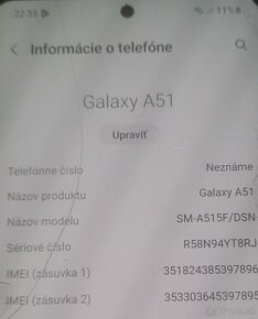 Samsung galaxy A51 - 5