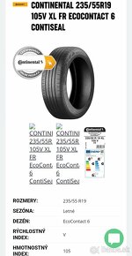 Pneumatiky Continental 255/35 R19 V XL letne - 5