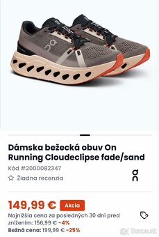 Dámske tenisky ON CLOUD, veľkosť 39 / 25 cm / - 5