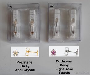 Pozlatene nausnice - Studex. - 5