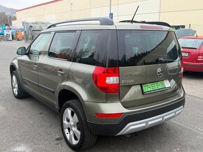 ►► ŠKODA YETI 2,0 TDI 4x4 - 81 kW, PARK. SENZORY, USB, AUX◄◄ - 5