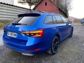 Škoda Superb Combi Sportline 2021 Blue 2.0Tdi 110kw - 5