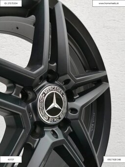 Mercedes C, A, B, CLA alu disky 7x17 5x112 ET48,5 1231 - 5