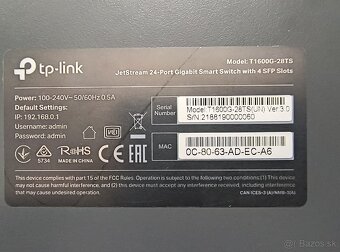 Switch TP-Link JetStream T1600G-28TS Omada - 5