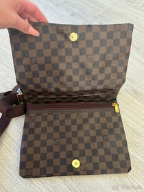 louis vuitton crossbody hnedá - 5