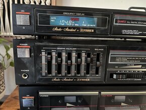 Fisher hi-fi zostava studio standard ročník 1986 - 5