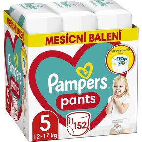 Pampers premium care velkost  3, Pampers pants velkost 4 a 5 - 5