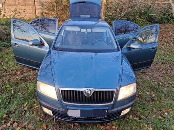 Skoda Octavia 1.9 tdi 77kw 105 ps sedan modrozelená METALIZA - 5