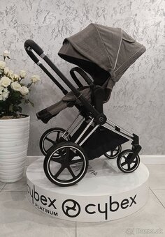 TROJKOMBINÁCIA CYBEX PLATINUM CHROME MANHATTAN GREY - 5