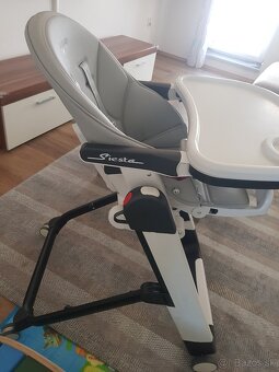 Predám jedalenskú stoličku Peg Perego - 5