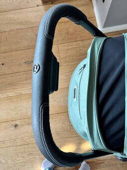 Cybex coya matt black leaf green - 5