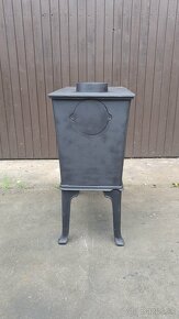 Liatinové kachle Jotul F 602 N čierný lak - 5