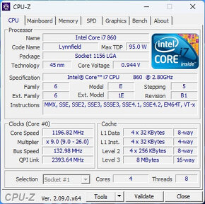 Intel DH55HC + Intel i7-860 - 5