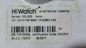 HiWatch IP kamera - 5