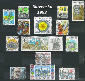 Poštové známky, filatelia: Slovensko 1993-2019 - 5