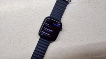 Apple Watch 7 black 45mm - zachovalé - 5