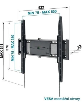 Vogels EFW 8205 drzak na TV - 5