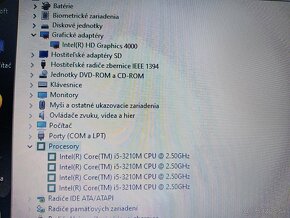 predám Hp probook 6570b , Intel i5 , 8gb ram , ssd , RS-232 - 5