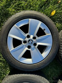 Škoda 16” 5x112, 205/55 R16 obuté zimné pneu - 5