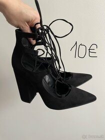 Rozne Zara, New Look, kozene, semisove topanky velkost 37 - 5