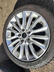 R17" zimní Alu kola 5x112 7,5jx17 et54 90% pneu - 5