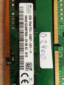 RAM 8GB DDR4 SKHynix UDIMM  2400 - 2666MHz do PC - 5