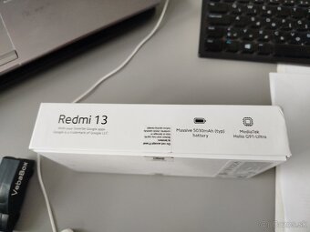 Predám mobil Xiaomi Redmi 13, 8+4GB, 256GB - 5