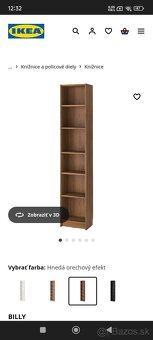 Knižnica IKEA Billy 250cm 2ks - 5