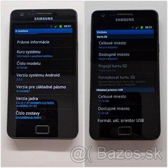 SAMSUNG S II Ojedinelá Rarita Top Stave Nového aj S5611 5610 - 5