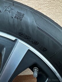 5x112 R17 7,5J ET30 BMW + 225/50 R17 98Y Hankook - 5