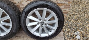 Predam orginal Skoda Helix elektrony 5x112 r16 et45J7 205/55 - 5