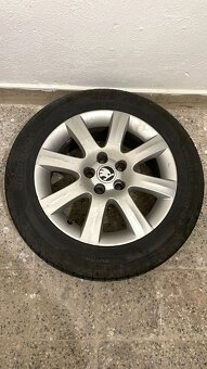 Original Skoda 5x100 R15 letne Hankook - 5