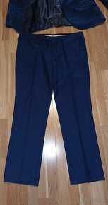 Pánsky modrý oblek veľkosť 60 - 5