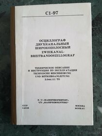 Ruský vf osciloskop C1 97 - predaj prislusenstva - 5