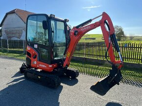 Minibagr Kubota KX018-4 hyd.podvozek + svahovka, 2014 - 5