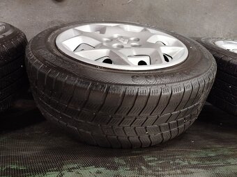 Predám komplet sadu kolies 5x108 R16 205/55 r16 6mm - 5