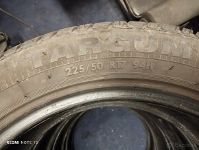 Predám letné pneumatiky 225/50 R17 94H - 5