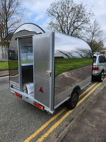 Food truck - pojazdná kuchyňa, výčap, predajňa 280cm - 5