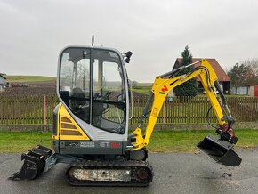 Minibagr Wacker Neuson ET16 hyd.podvozek+svahovka,2500mth - 5