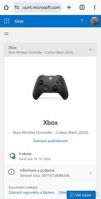 Xbox Controller Carbon Black 2r. záruka - 5