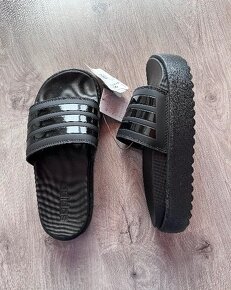 ADIDAS ADILETTE PLATFORM perfektné pohodlné šlapky platforme - 5