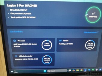 Predám  Lenovo Legion 5 Pro 16ACH6H - 5