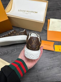 Louis Vuitton tenisky zenske hnedé Komplet balenie - 5