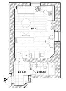 Na predaj 1 izbový byt v centre Liptovského Mikuláša - 5