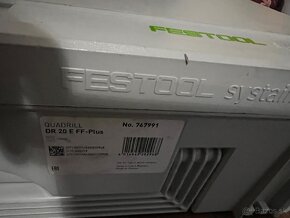 Vrtačka Festool DR QUADRILL 20 E FF-Plus 4 v jednom - 5