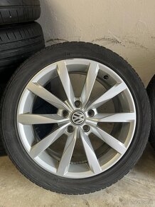 VW Dijon disky+pneu R17 5x112/Golf 7/Passat/VWGroup - 5