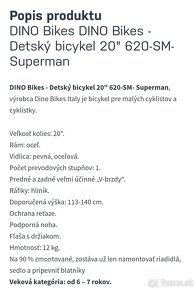 Detský bicykel "20" - 5