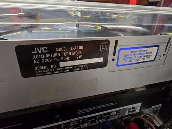 JVC L-A100 vintage gramofon - 5